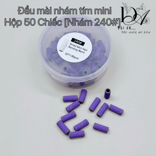 đầu mài nhám tím mini 50 chiếc
