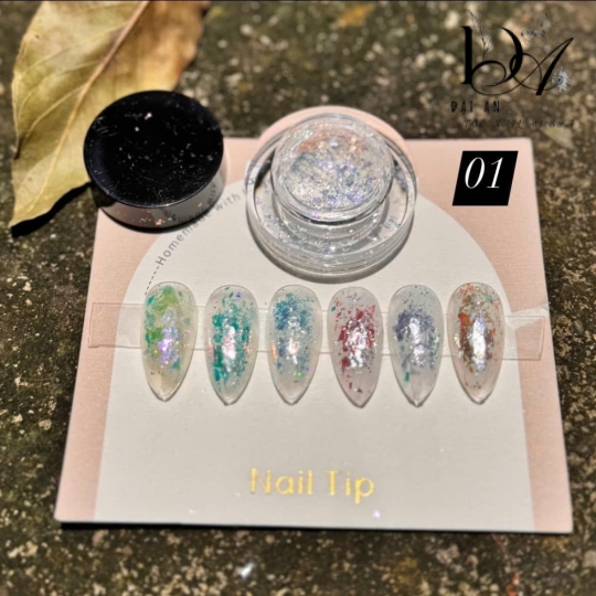 nail nhũ cực quang