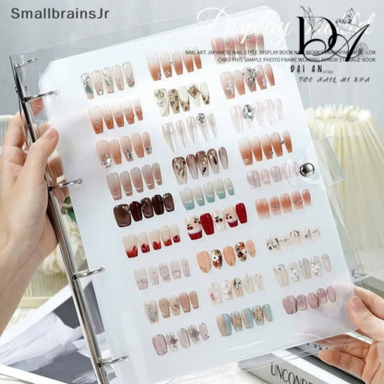 sổ trưng bày mẫu nail cao cấp siêu đẹp 4 lớp