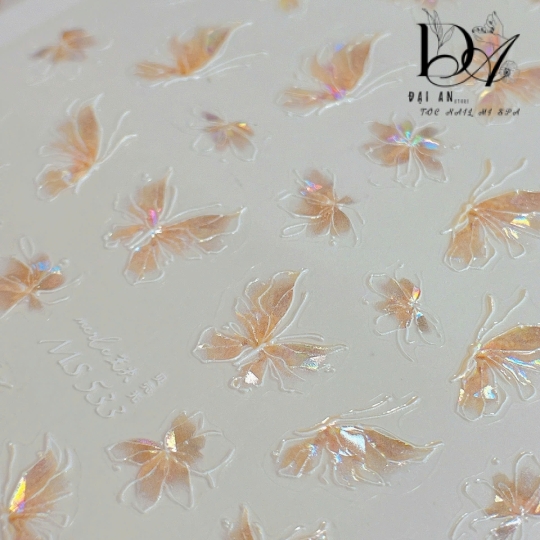sticker bướm 5D