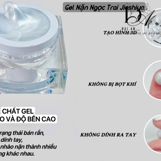 gel nặn ngọc trai jieshiya