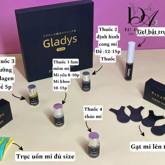 trục uốn mi gladys