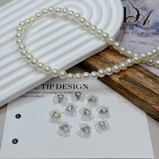 charm nail đá khối