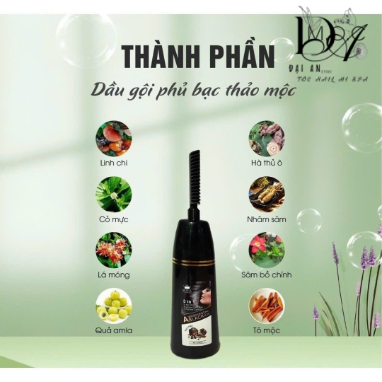 DẦU GỘI PHỦ BẠC THẢO MỘC