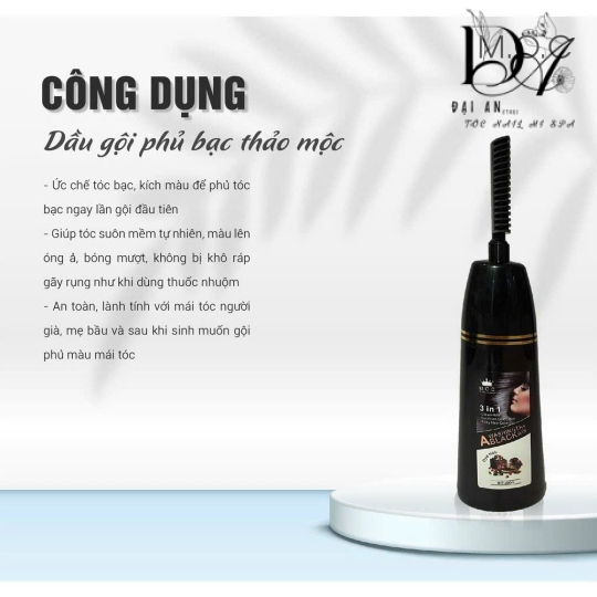 DẦU GỘI PHỦ BẠC THẢO MỘC