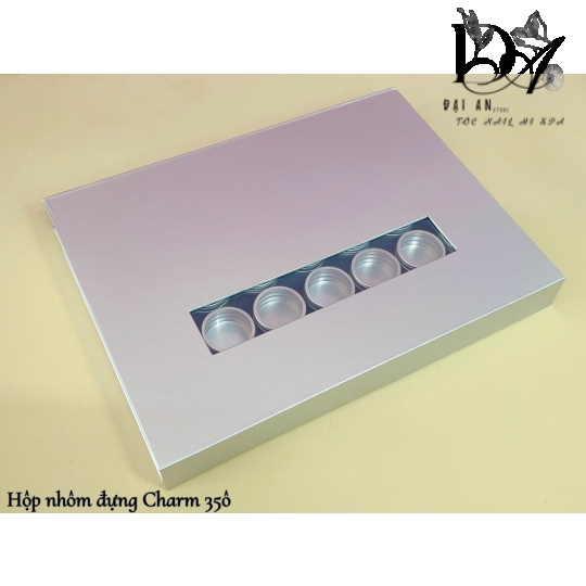hộp nhôm đựng charm