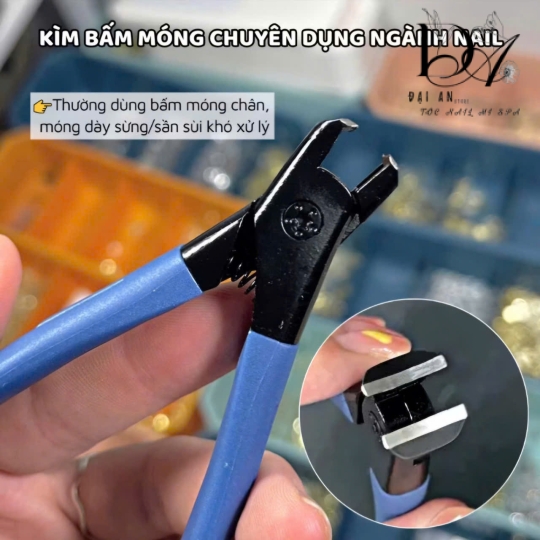 Kìm ngang bấm móng giả