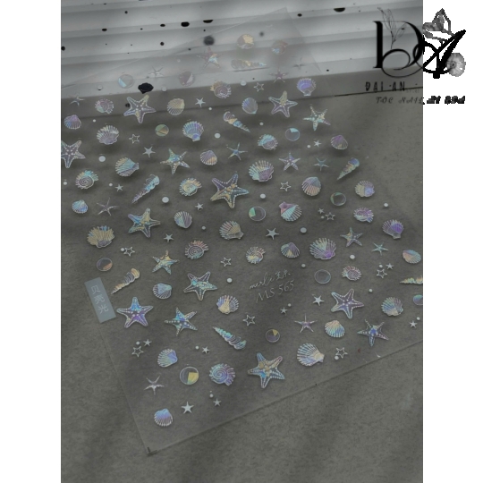mẫu sticker nail 1