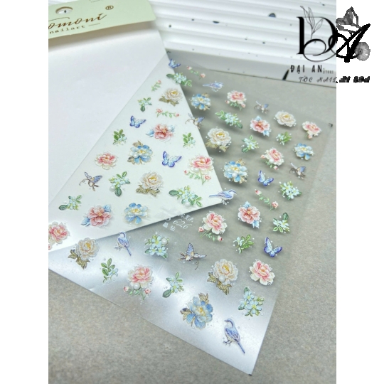 mẫu sticker nail 1