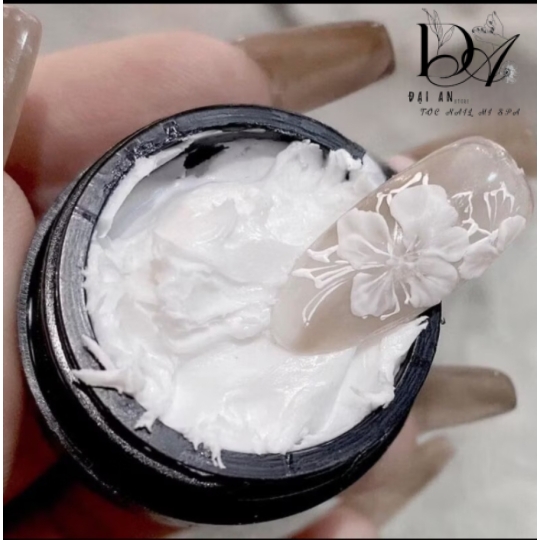 GEL  khô nặn hoa  dẻo 5d không cần lưu huỳnh