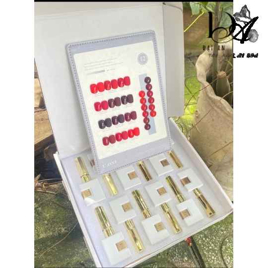 Sơn gel U.oni set 12 màu nail (Tặng kèm bảng màu)