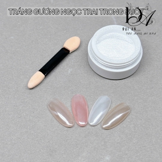 bột ngọc trai tráng gương