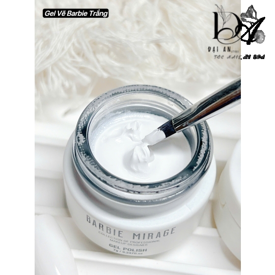 gel vẽ barbie 