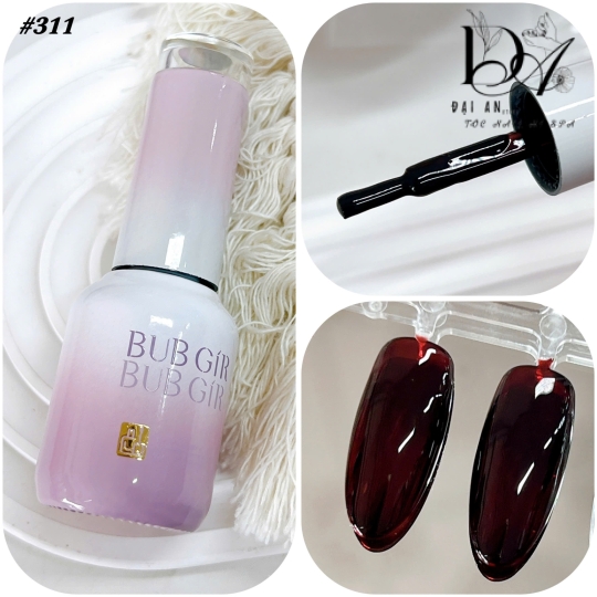 sơn bubGir tone đỏ