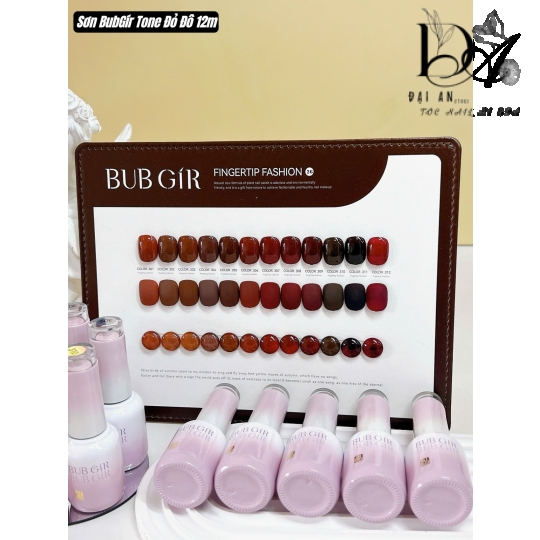 sơn bubGir tone đỏ