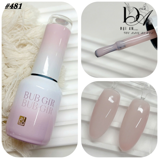 sơn thạch hồng BUB GIR