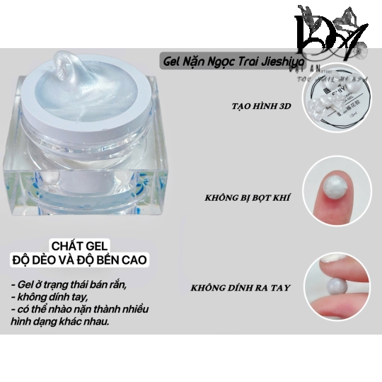 gel nặn ngọc trai jieshiya