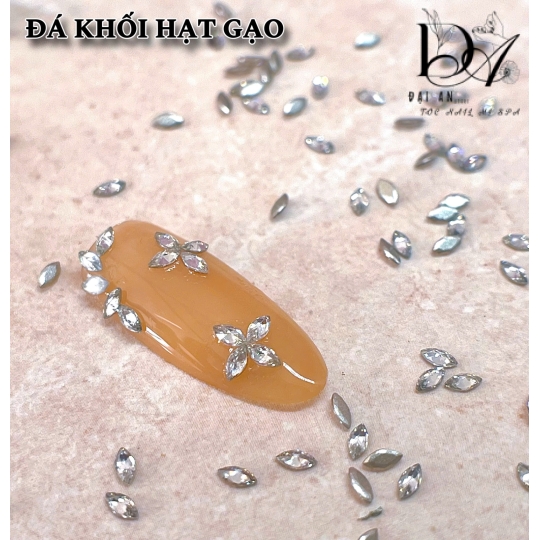 đá khối hạt gạo