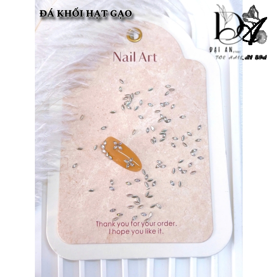 đá khối hạt gạo