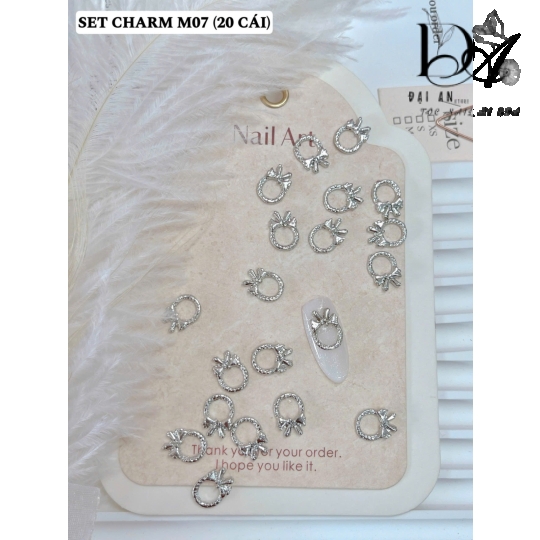 sticker nơ bạc