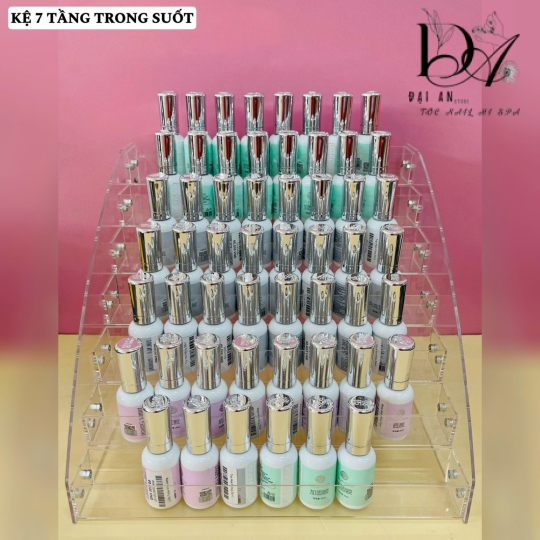kệ 7 tầng trong suốt