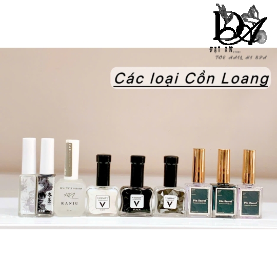các loại nước chuyên về nail 