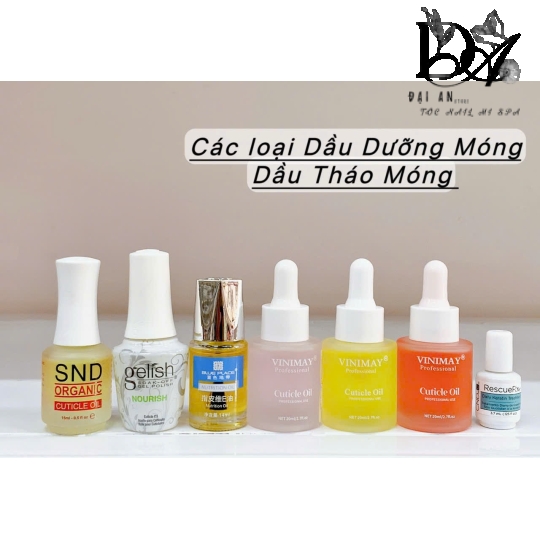 các loại nước chuyên về nail 
