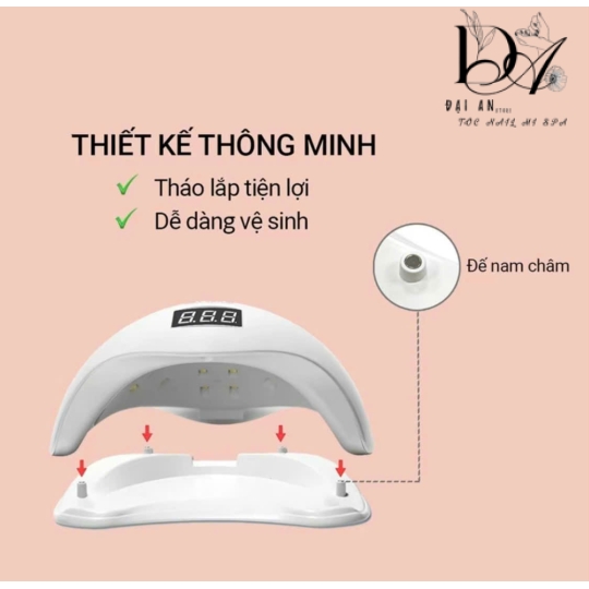 Máy hơ sun 5 thân mỏng