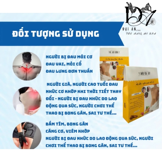 Cao dán xương khớp