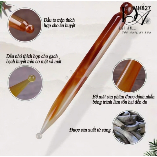 Sừng bấm huyệt xịn